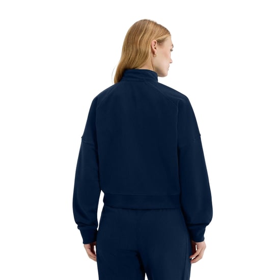 Ellesse - "Carrera" Sweatshirt für Damen, mit kurzem Reißverschluss (Marine) - Image 2