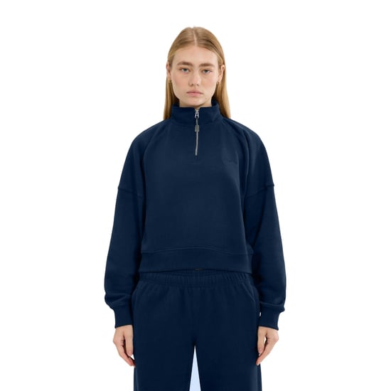 Ellesse - "Carrera" Sweatshirt für Damen, mit kurzem Reißverschluss (Marine) - Image 4