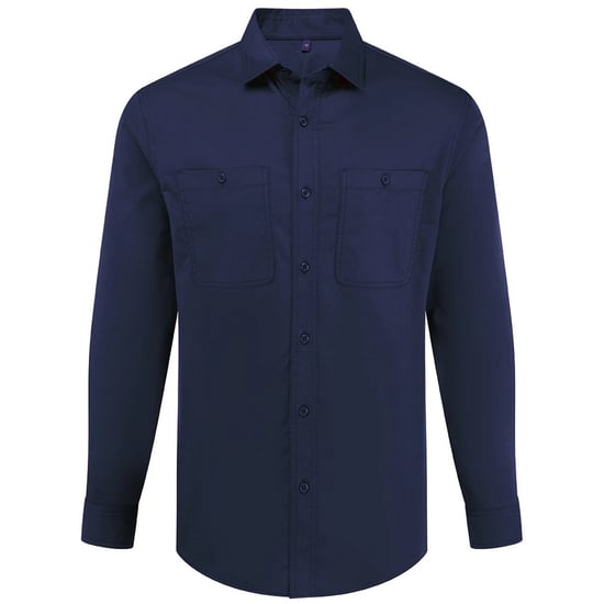 Premier - "Utility 2.0" Diensthemd für Herren/Damen Unisex (Marine) - Image 1