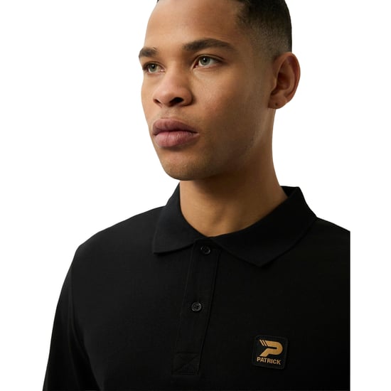 Patrick - "Luca" Poloshirt für Herren (Schwarz) - Image 3
