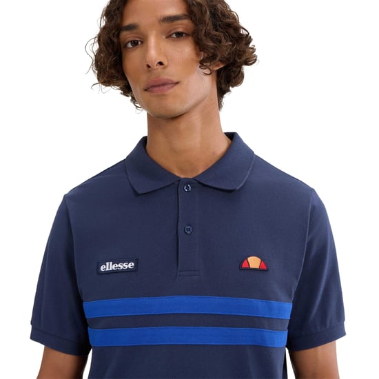 Ellesse - "Muccia" Poloshirt für Herren, Piqué (Marine/Blau) - Image 3