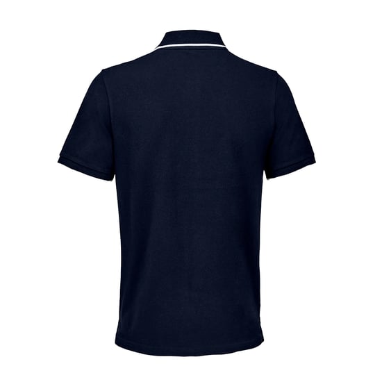 SOLS - "Palermo" Poloshirt für Herren/Damen Unisex (Dunkelblau/Weiß) - Image 2