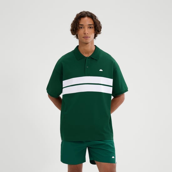 Ellesse - "Sbarri" Poloshirt für Herren (Dunkelgrün) - Image 5