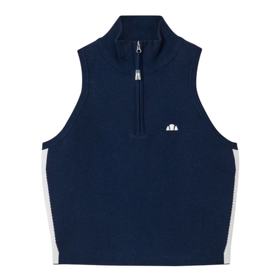 Ellesse - "Surista" Oberteil für Damen, mit kurzem Reißverschluss (Marine) - Image 1