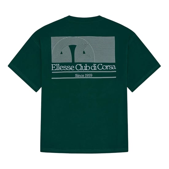 Ellesse - "Club Di Corsa" T-Shirt für Herren (Dunkelgrün) - Image 2