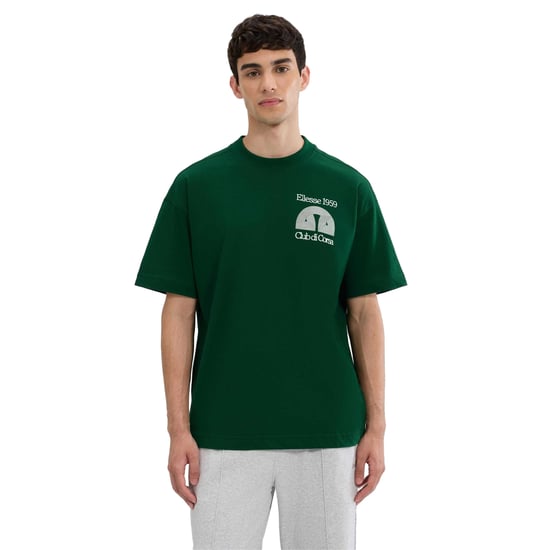 Ellesse - "Club Di Corsa" T-Shirt für Herren (Dunkelgrün) - Image 4