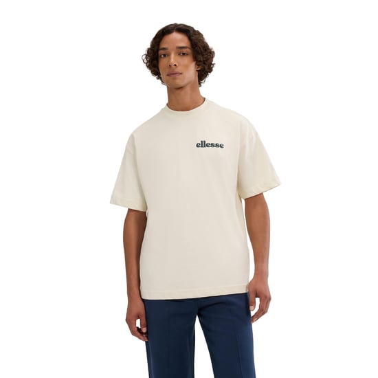 Ellesse - "Entriamo" T-Shirt für Herren (Naturweiß) - Image 3