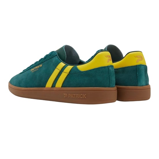 Patrick - "Monaco" Sneaker für Herren, Wildleder, Cupsohle (Grün/Gelb) - Image 2