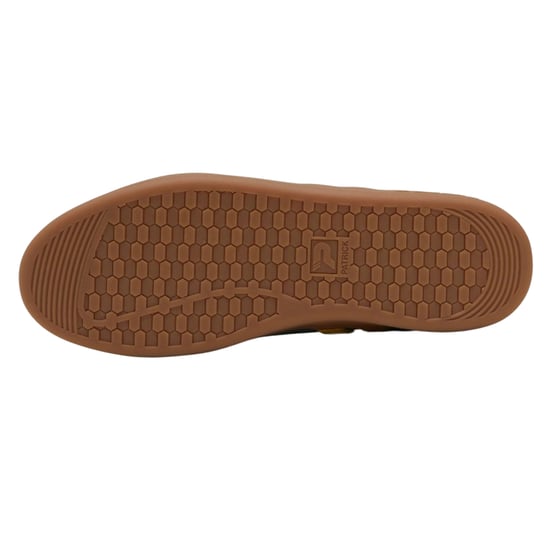 Patrick - "Monaco" Sneaker für Herren, Wildleder, Cupsohle (Grün/Gelb) - Image 4