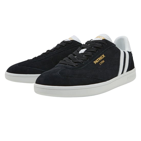 Patrick - "Lyon" Sneaker für Herren, Wildleder, Cupsohle (Schwarz/Weiß) - Image 3