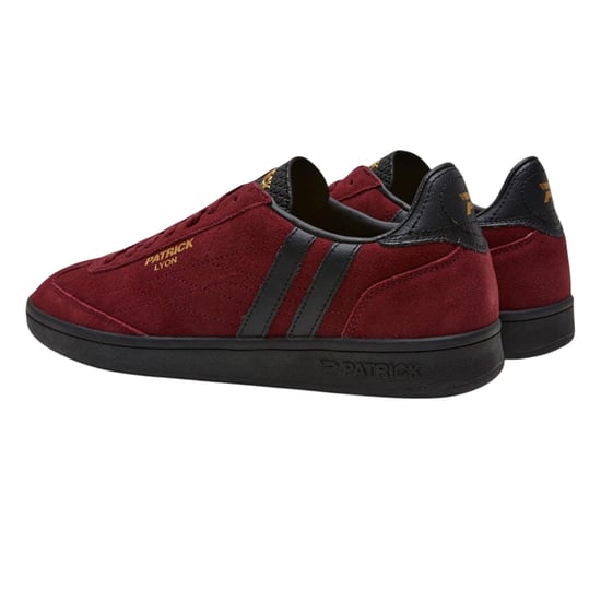 Patrick - "Lyon" Sneaker für Herren, Wildleder, Cupsohle (Burgunderrot/Schwarz) - Image 2