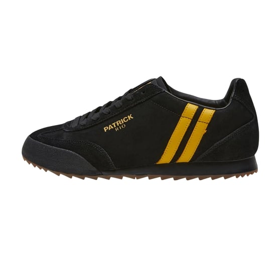 Patrick - "Rio" Sneaker für Herren, Wildleder (Schwarz/Gelb) - Image 3
