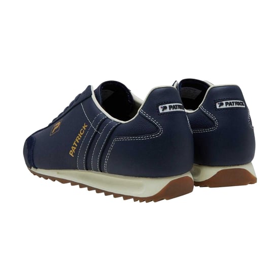 Patrick - "Liverpool" Sneaker für Herren, Leder (Marine/Naturweiß) - Image 2