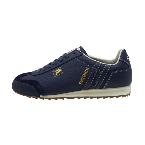 Patrick - "Liverpool" Sneaker für Herren, Leder (Marine/Naturweiß) - Image 3