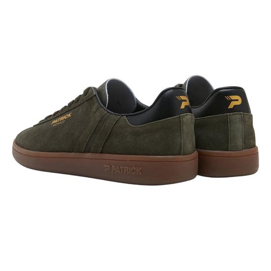 Patrick - "Monaco" Sneaker für Herren, Wildleder, Cupsohle (Oliv/Schwarz) - Image 2