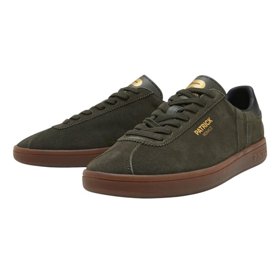 Patrick - "Monaco" Sneaker für Herren, Wildleder, Cupsohle (Oliv/Schwarz) - Image 3