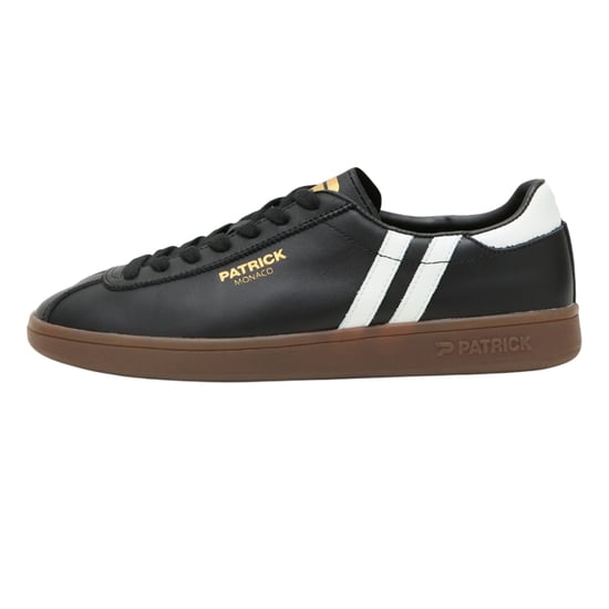 Patrick - "Monaco" Sneaker für Herren, Wildleder, Cupsohle (Schwarz/Weiß/dunkeles Gummi) - Image 1