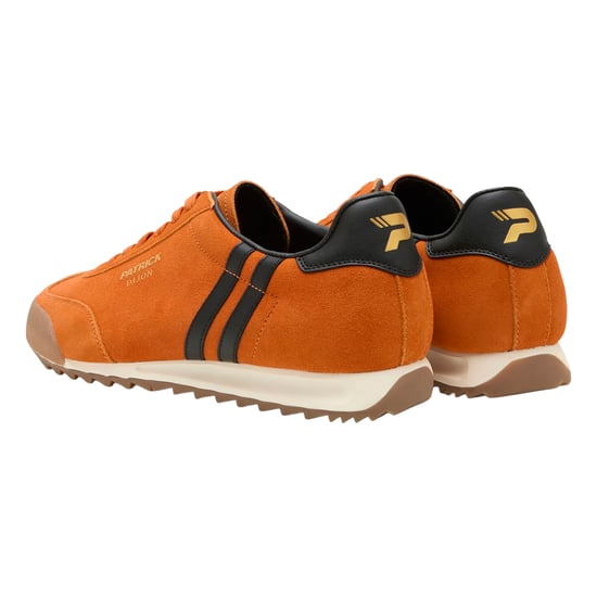Patrick - "Dijon" Sneaker für Herren, Wildleder (Orange/Schwarz) - Image 2