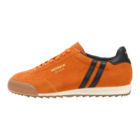 Patrick - "Dijon" Sneaker für Herren, Wildleder (Orange/Schwarz) - Image 3