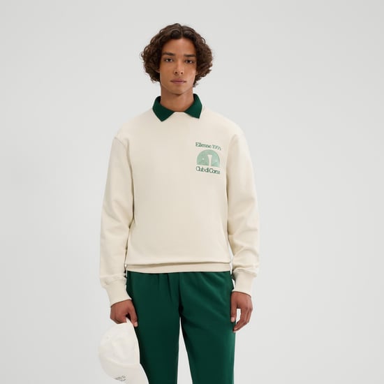 Ellesse - "Club Di Corsa" Sweatshirt für Herren (Naturweiß) - Image 2