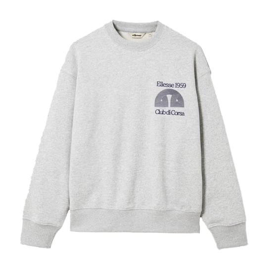 Ellesse - "Club Di Corsa" Sweatshirt für Herren (Hellgrau) - Image 1