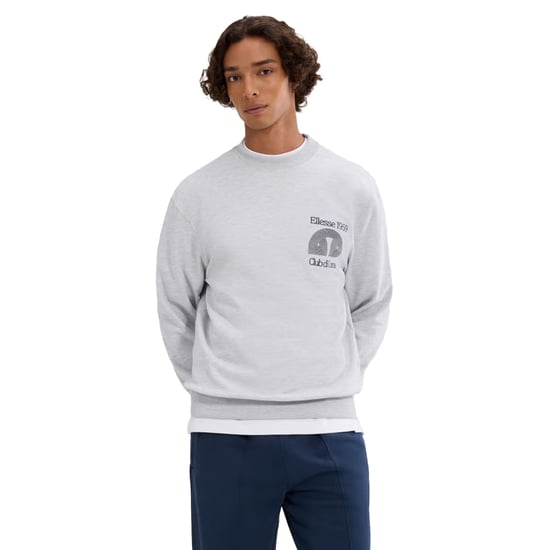 Ellesse - "Club Di Corsa" Sweatshirt für Herren (Hellgrau) - Image 3