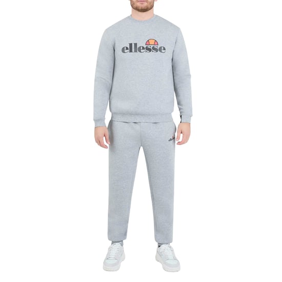 Ellesse - "Corvaro" Sweatshirt für Herren (Hellgrau meliert) - Image 4