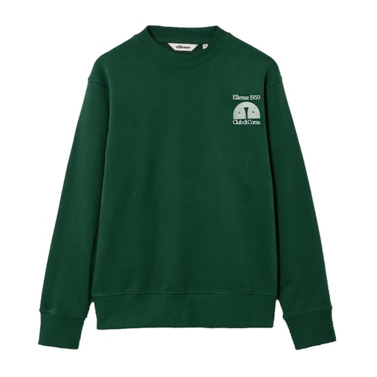 Ellesse - "Club Di Corsa" Sweatshirt für Herren (Dunkelgrün) - Image 1
