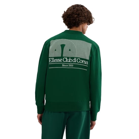 Ellesse - "Club Di Corsa" Sweatshirt für Herren (Dunkelgrün) - Image 2