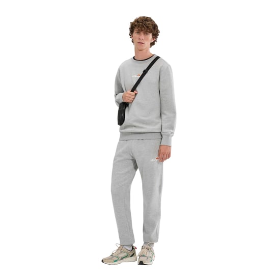 Ellesse - "Kiamto 2" Sweatshirt für Herren (Hellgrau meliert) - Image 3