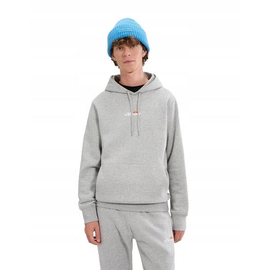 Ellesse - "Pershuta 2" Kapuzenpullover für Herren (Hellgrau meliert) - Image 3