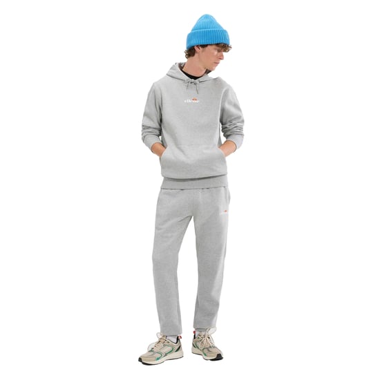 Ellesse - "Pershuta 2" Kapuzenpullover für Herren (Hellgrau meliert) - Image 4
