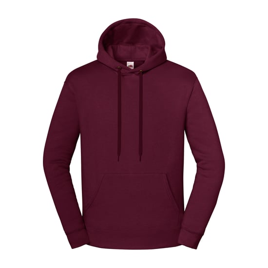 Fruit of the Loom Unisex Erwachsene Ikonisches Premium Hoodie (Burgunder) - Image 1