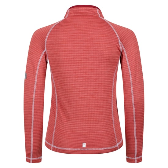 Regatta - "Berley" Fleece-Oberteil mit halbem Reißverschluss für Kinder (Mineral Rot) - Image 2