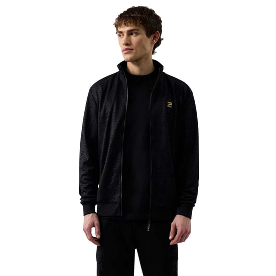 Patrick - "Patterson" Trainingsjacke für Herren (Schwarz) - Image 1