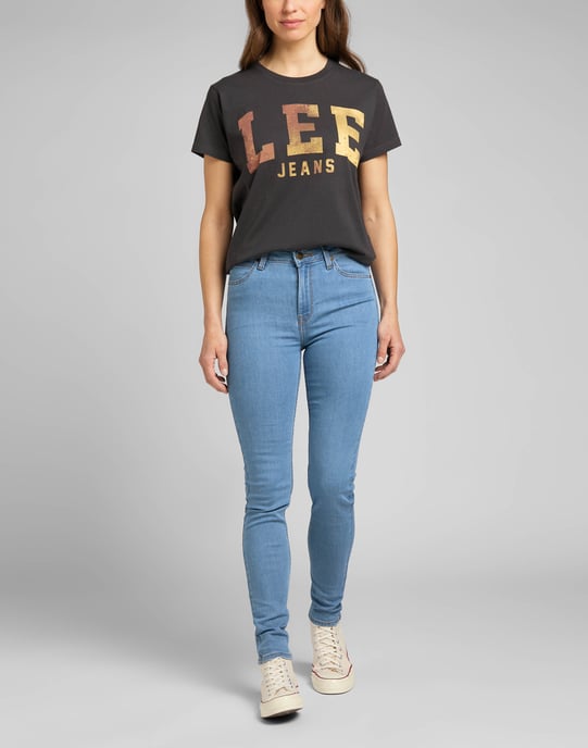 Lee Scarlett High Wiast - Saubere leichte Jeans - Image 5