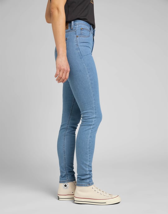 Lee Scarlett High Wiast - Saubere leichte Jeans - Image 6