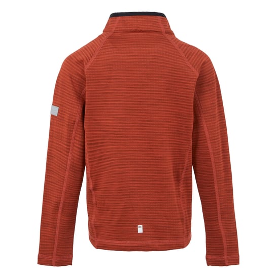 Regatta - "Berley" Fleece-Oberteil mit halbem Reißverschluss für Kinder (Ockerbraun/Schwarz) - Image 2