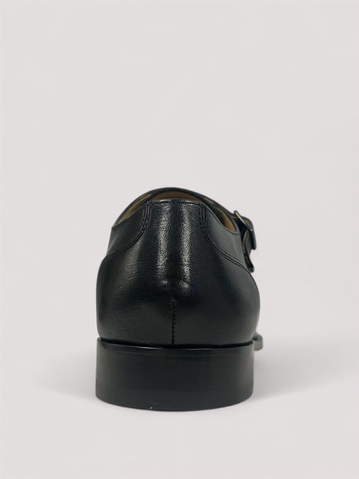 Chapman & Moore Zehenkappen-Monkleder-Herrenschuhe Schwarz - Image 3