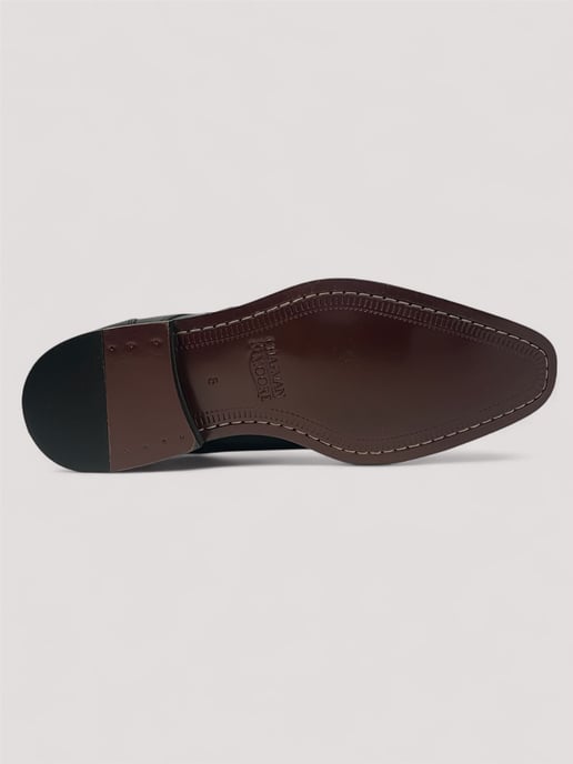 Chapman & Moore Zehenkappen-Monkleder-Herrenschuhe Schwarz - Image 4