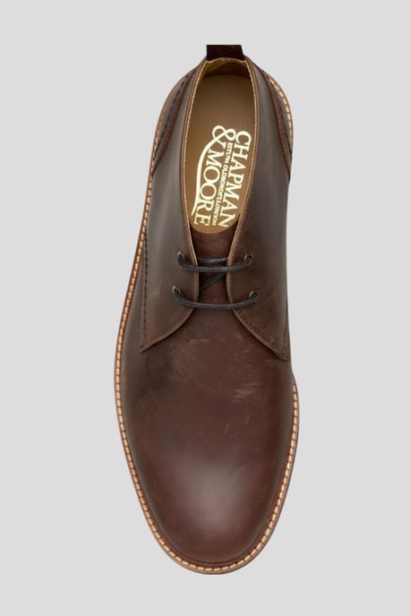 Chapman & Moore Country Chukka Leder Herren Choco Boots - Image 4
