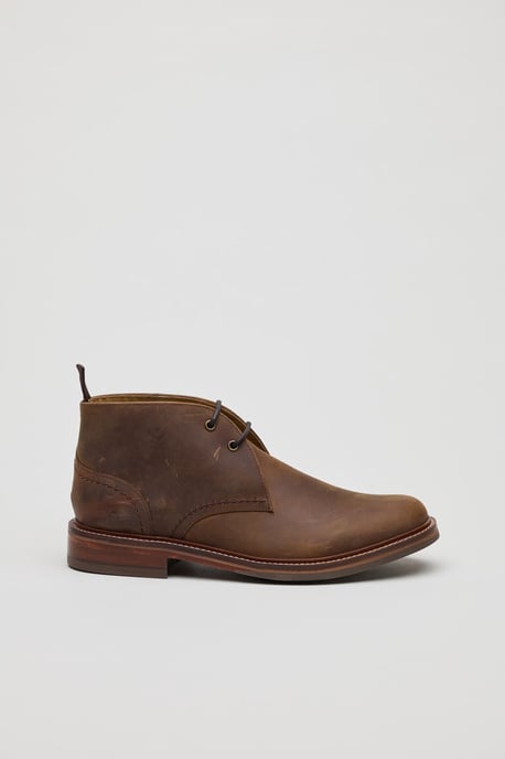 Chapman & Moore Country Chukka Öl-Leder Herren Tan Stiefel - Image 2