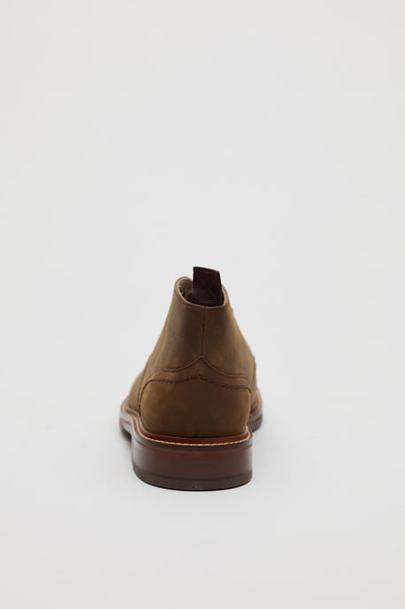 Chapman & Moore Country Chukka Öl-Leder Herren Tan Stiefel - Image 3