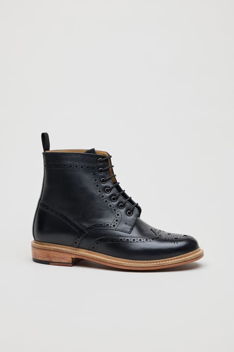 Chapman & Moore Walter Brogue Leder Herrenstiefel Braun - Image 2