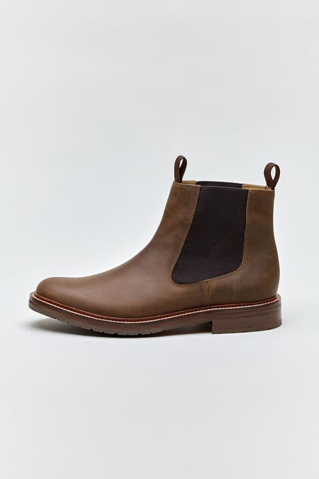 Chapman & Moore Country Chelsea Leder Herren Choco Stiefel - Image 2