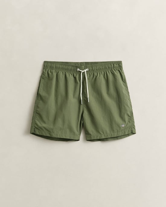 Badeshorts in Khaki - Image 2