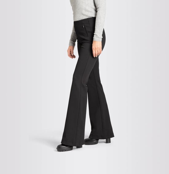 GBMAC bootcut broek zwart - Image 4