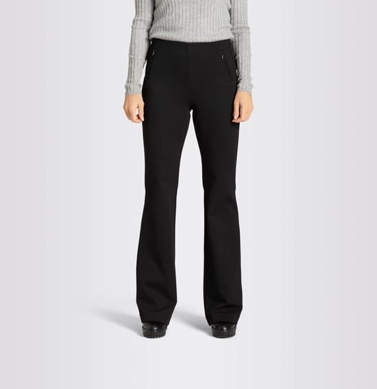 GBMAC bootcut broek zwart - Image 6