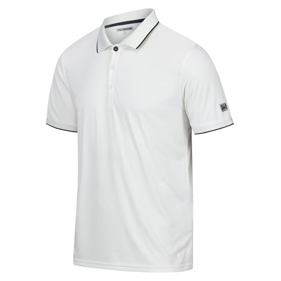 Regatta Herren Poloshirt Remex II kurzärmlig (Marshmallow Solid) - Image 3