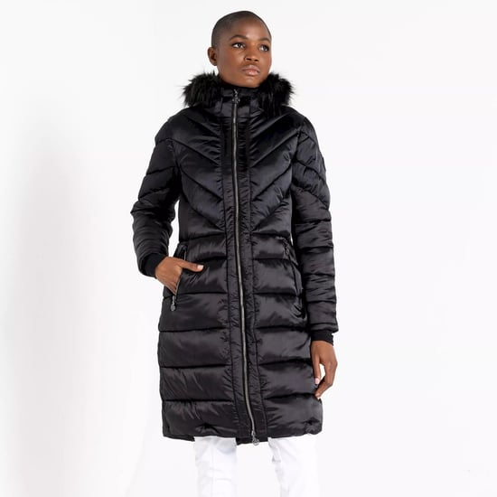 Dare 2B Womens/Ladies Julien Macdonald Suppression Longline Jacket (Schwarz) - Image 3